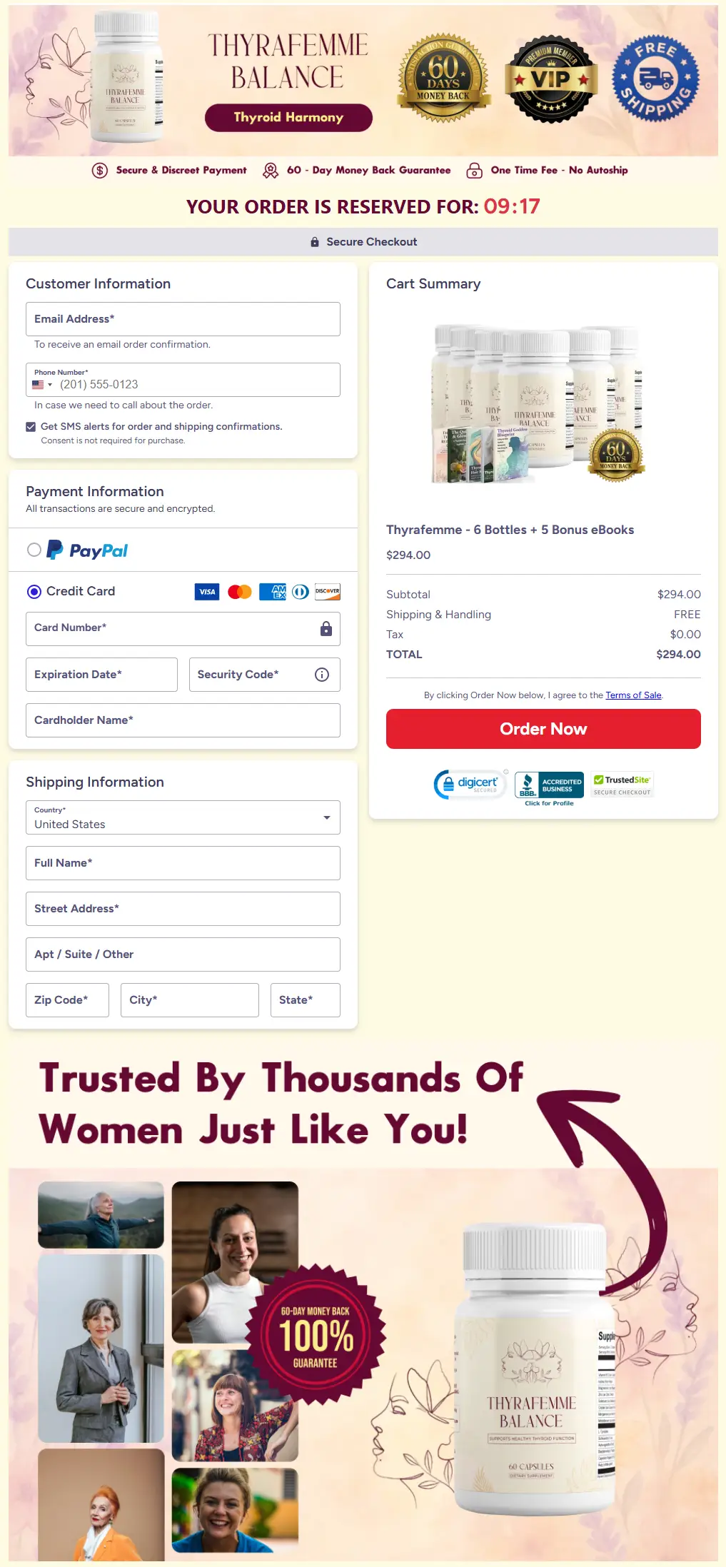 Thyrafemme Balance Purchase